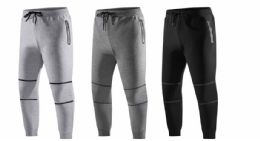 24 Bulk Men's Fashion Fleece Sweatpants Pack B