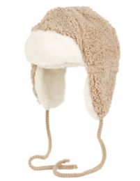 12 Bulk Kids Winter Trapper Hat With Sherpa Lining
