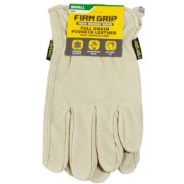 72 Bulk Gloves Full Grain Pigskin Leather Small Reinforced Palm Firm Grip