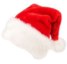6 Bulk Santa Claus Christmas Hat