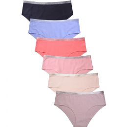 432 Bulk Mopas No Show Cotton Hipster Panty