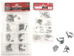 96 Bulk 304 Stainless Steel Bolts And Nuts In Silver