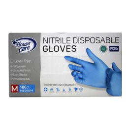 10 Bulk 100pc Nitrile Medium Disposable Glove