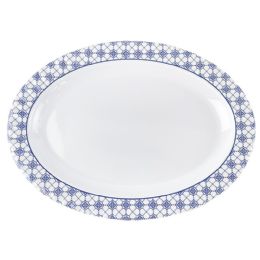 24 Bulk 14" Clover Melamine Oval Plate