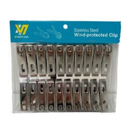 24 Bulk 20pc 2" Stainless Steel Clip