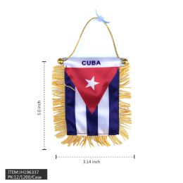 1200 Bulk Flag - Window Hanging Cuba 100dz/cs