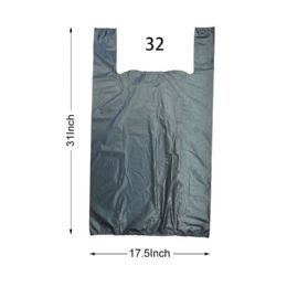 Bulk 32" Plastic Black Bag (220pc)