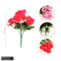 24 Bulk Mix Color Rose Artifical Flower