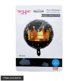 24 Bulk Happy Birthday Foil Balloon 18"