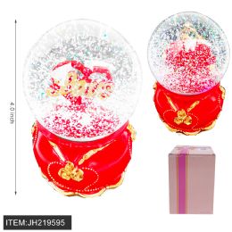 12 Bulk Crystal Ball 4" With Light & Music