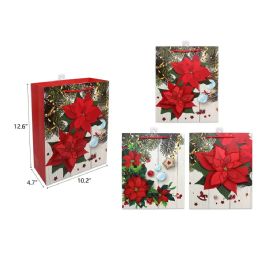 144 Bulk 10 X 12.6 X 4.7 Christmas Gift Bag