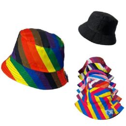 24 Bulk Bucket Hat [pride Assortment]
