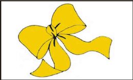 24 Bulk 3 X 5 Polyester Flag, Yellow Ribbon, With Grommets
