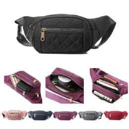 24 Bulk Deluxe Fanny Pack [quilted]