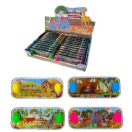 24 Bulk Handheld Travel Water Game [animal Carnival]