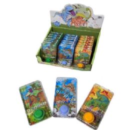 24 Bulk Handheld Travel Water Game [dinosaurs]