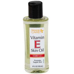 24 Bulk Vitamin E Skin Oil 4oz 1500 I.u. Personal Care W/saftey Seal Under Cap