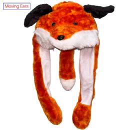 36 Bulk Fox Hat with Moving Ears