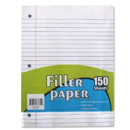 24 Bulk Notebook Filler Paper - College Ruled - 150 Sheets