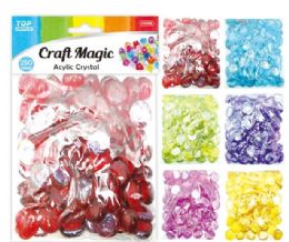 48 Bulk Wholesale Acrylic Crystals - Wholesale Sock Deals