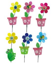 48 Bulk 32" Flower Pot Windmill