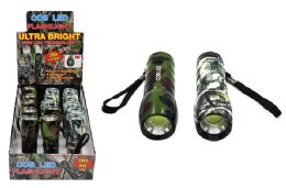 18 Bulk Cob Led Flashlight (camo)