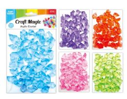 48 Bulk Solid Color Acrylic Crystals