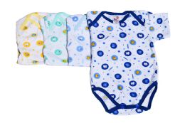 300 Bulk White Bear Printed Onesie (1-3)
