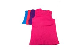 300 Bulk Boy's Ribbed Bear Print Tank Top (1-3)