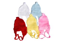 3600 Bulk Toddler Colored Knitted Winter Beanie