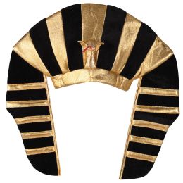 6 Bulk Plush Pharaoh Hat