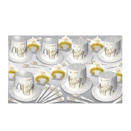 Bulk White New Year Gold Asst For 50