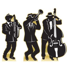 Bulk Great 20's Jazz Band Silhtte StanD-Ups