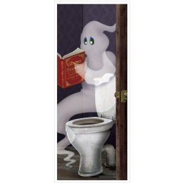 12 Bulk Ghost Restroom Door Cover