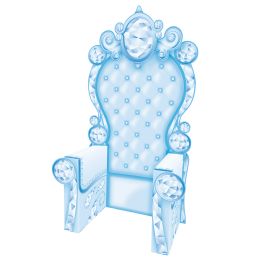 4 Bulk 3-D Wntr Wndrlnd Ice Crystal Throne Prop