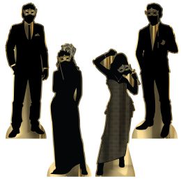Bulk Masquerade Silhouette StanD-Ups