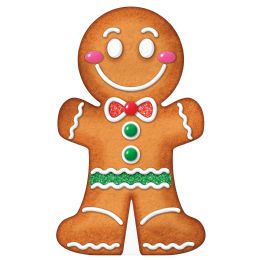 4 Bulk Gingerbread Man Cookie StanD-up