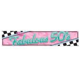 12 Bulk The Fabulous 50's Banner