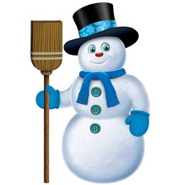 12 Bulk Jointed Snowman