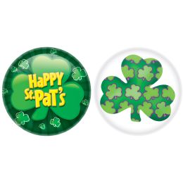 12 Bulk St Patrick's Day Buttons