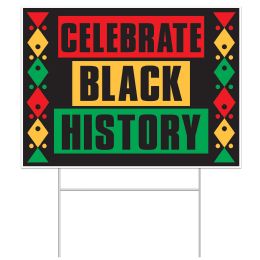 60 Bulk Plastic Celebrate Bh Yard Sign
