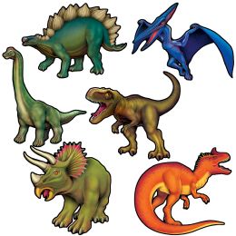 12 Bulk Dinosaur Stickers
