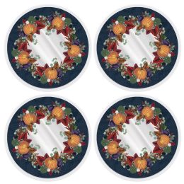 12 Bulk Plastic Fall Thanksgiving Placemats