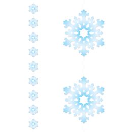 12 Bulk Snowflake Stringers