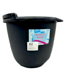 24 Bulk Plastic Bucket 12l Asst Color