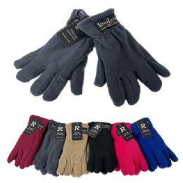24 Bulk Youth Fleece Gloves