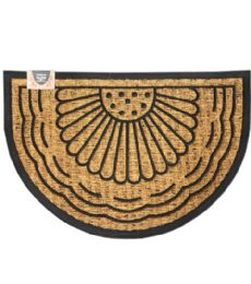 10 Bulk Panama Half Circle Mat 24x36in Non Brush