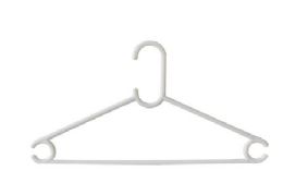 8 Bulk 16 Pack White Plastic Box Hangers