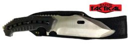 12 Bulk 9 Inch Orange Hunting Knife With Sheath