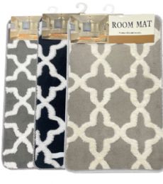 50 Bulk Knitted Loop Pile Bath Mat 40x60cm